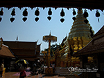 Doi Suthep sits a good thousand meters above the surrounding landscape, so it is a great place to view the countryside. 