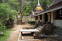Wat Palad (or Wat Pha Lat) is a temple in Chiang Mai that is tucked away in the heart of the jungle.