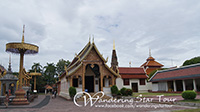 Phra That Hariphunchai - A principal landmark with golden chedi that houses the relics of Lord Buddha called Phra That Hariphunchai.