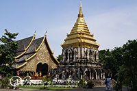 Visit Wat Chiang Maan, the first temple as the royal resident of King Mengrai of Mengrai dynasty