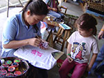 Borsang paper umbrellas and Sankampaeng handicrafts