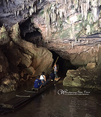 Take a bamboo raft through Lord Caves with the beauty of the nature and see stalagmite and stalactite
