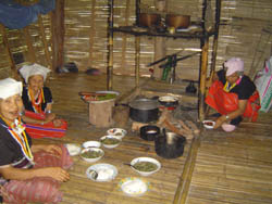 Visit hilltribe people and village