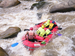 Have a  wonderful experience of Whitewater Rafting in Mae Taeng Area, north of Chiang Mai