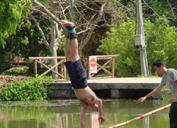 Really good fun!! enjoying a Bungy Jump in Chiang Mai