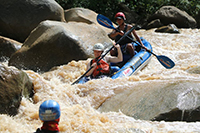 10 km White Water Rating The best of the Mae Taeng