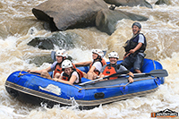  the best 10 kms white water rafting the Mae Tang River