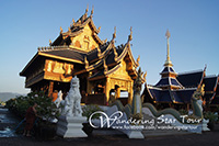 Karen Longneck, Chiang Dao Cave, Wat Baan Den Temple and Buatong Sticky Waterfall