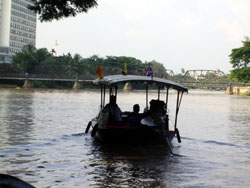 Take a river cruise and see Chiang Mai from the river