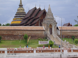 Visit Wat Phrathat Lampang Luang. This ancient monastery is one of the most important historical places in Lampang