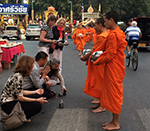 Morning Alms Giving and Visit Doi Suthep Temple - Seeing The North - Chiang Mai Cultural Tour