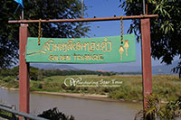  the golden triangle where the borders of Thailand, Laos, and Myanmar meet at the confluence of the Ruak and Mekong Rivers!
