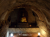 Wat  Umong  set  in  forest  is  completely   different  from  other  typical  temples ,  this  one  is  built  inside  a  tunnel