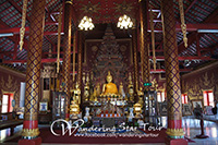 Visit Wat Chiang Maan, the first temple as the royal resident of King Mengrai of Mengrai dynasty