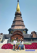 Visit Two beautiful pagodas Phra Mahathat Nophamethanidol and Phra Mahathat Nophol Bhumisiri