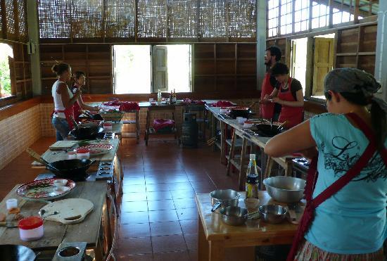 Learn to cook Thai food at organic farm pick fresh ingredients and cook healthy food everyday