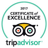 Certificate of excellence 2017 : tripadvisor