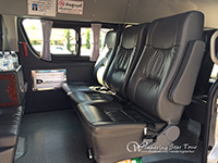 10 seats with Driver and air-conditioned minibus 