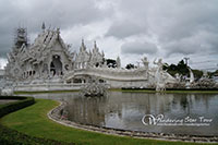 Visit Wat Rong Khun (White temple)