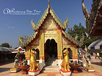Doi Kham temple and see Chiang Mai View