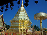 Doi Suthep sits a good thousand meters above the surrounding landscape, so it is a great place to view the countryside.