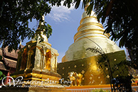 Main Chedi at Wat Phra Singh Worawihan