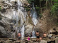 Relax at the waterfall