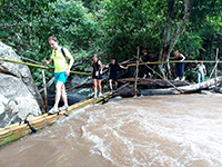 Chiang mai trekking with maewin and family trekking 